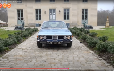 Quand la Muette devient écrin royal pour la BMW 3.0 CSi (E9)